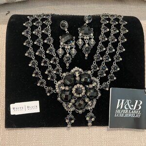 WHBM Evening Necklace & Earrings